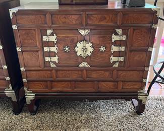 One of two near-matching South Korean chests.