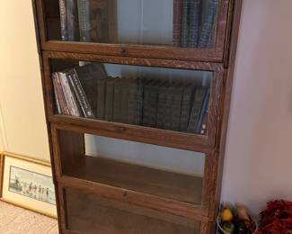 Barrister bookcase.