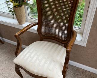 One of two matching chairs by Thomasville.