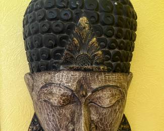 World Market Indonesian primitive mask/wall hanging.
