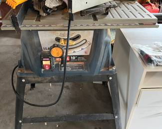 Ryobi 10” table saw.