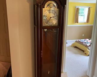 Howard Miller grandfather clock.