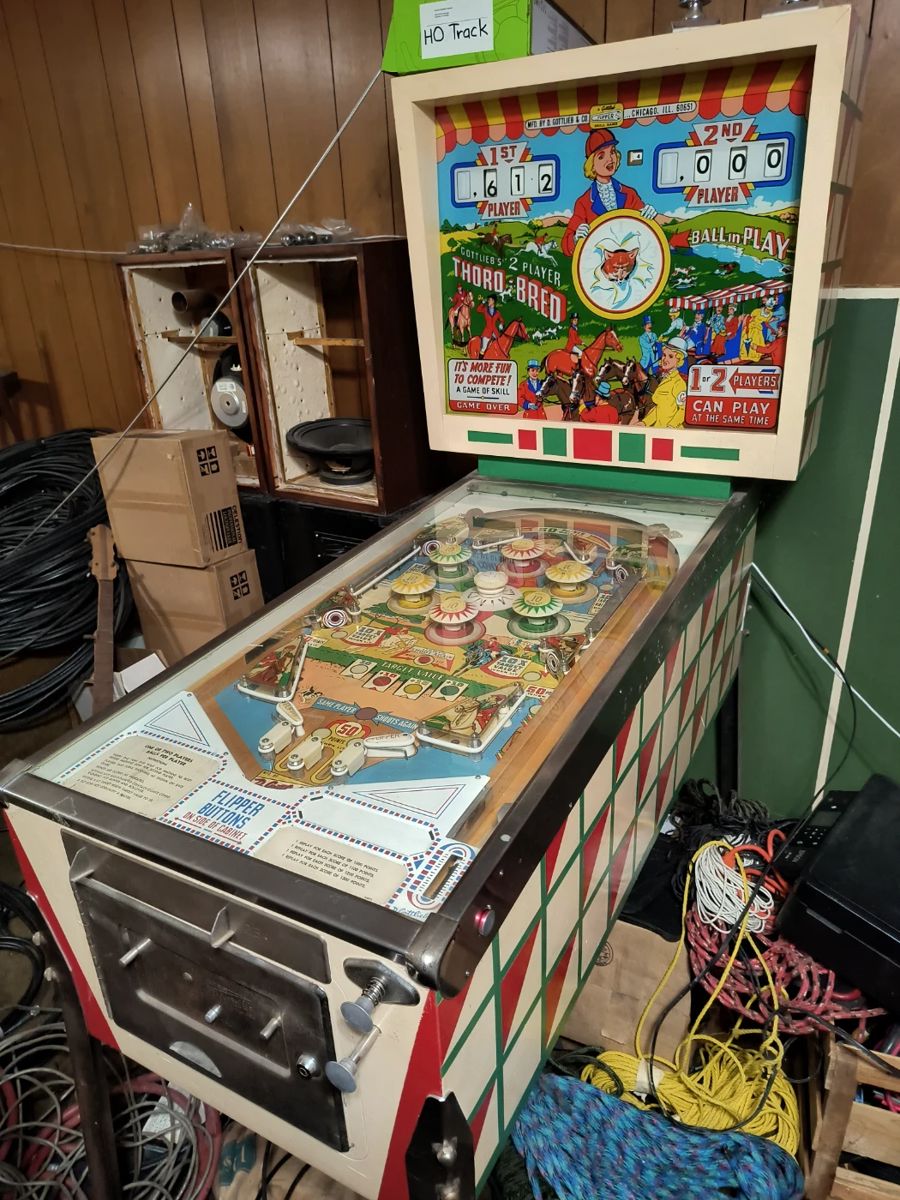 1960s Pinball Machine