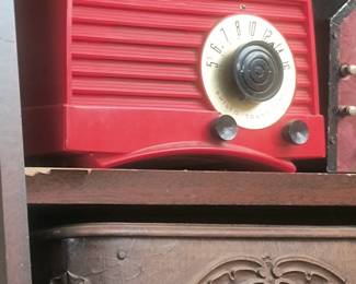 Red Vintage Radio