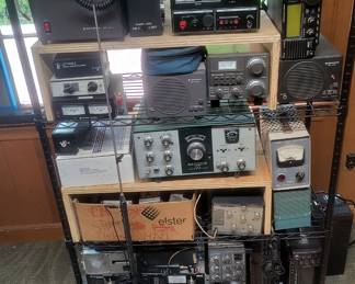 Lots of Ham Radio and Testing Equipment