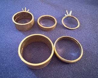 ArtCarved 14k gold rings 