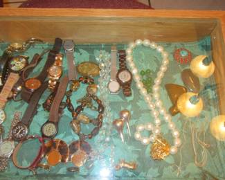 Melanie costume jewelry and watches