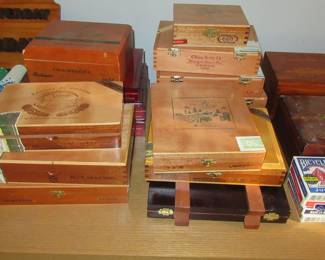 Melanie cigar boxes