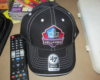Melanie hall of fame Football cap