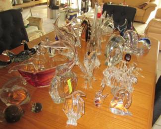 Melanie glass collection