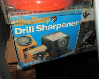 Melanie drill sharpener