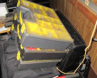 Melanie boxes full of hardware