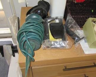 Melanie extension cord and candles