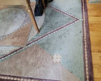 Custom contemporary wool rugs