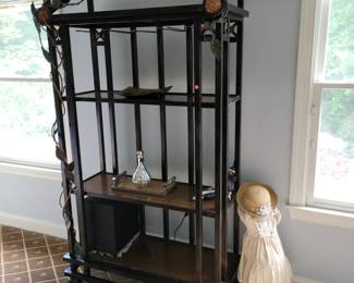 Iron etagere