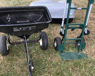 Hand truck, spreader 