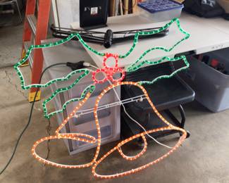 Outside Christmas decorations 