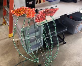 Outside Christmas decorations 