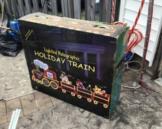 Outside Christmas decorations 