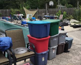 Lots of outside items