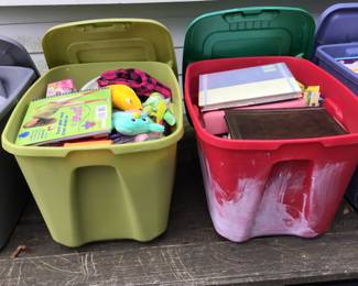 Toys, books
