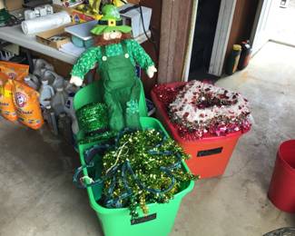 St. Patrick’s decorations 