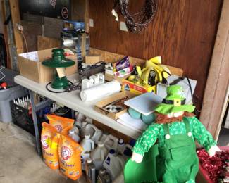 Pool chemicals & yard chemicals 