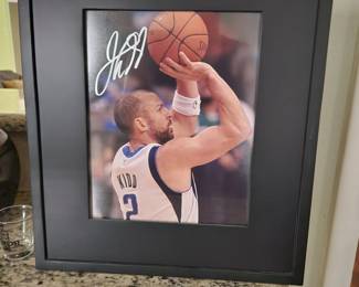 Autographed Jason Kidd pic