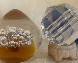 Glass Paperweights