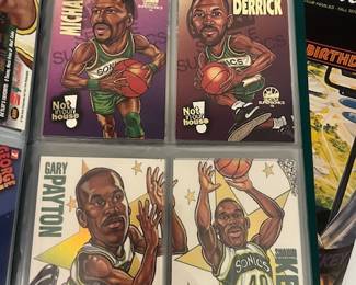 NBA Trading Cards, Seattle Super Sonics - 1994 Division Champs