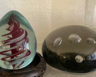 Glass Paperweights