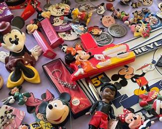 Mickey Mouse and Minnie Collectibles