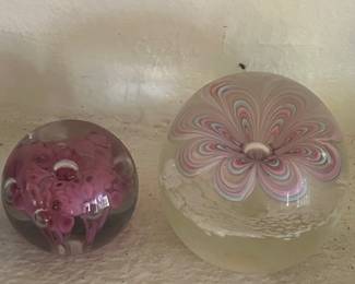 Glass Paperweights