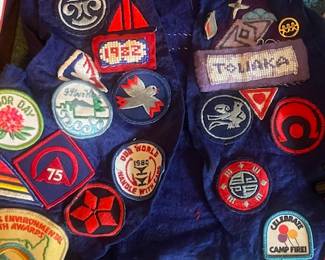 Vintage Campfire Patches