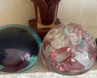 Glass Paperweights