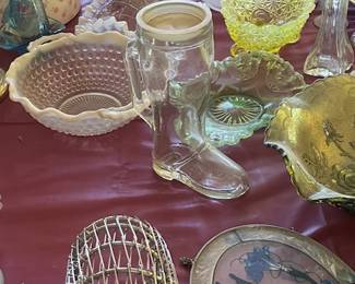 Hobnail and Other Vintage Glass