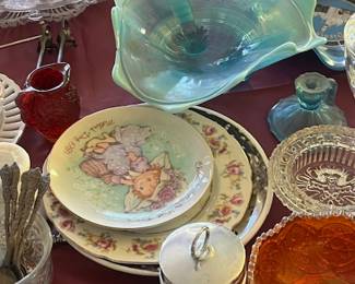 Glassware, Carnival Glass and More