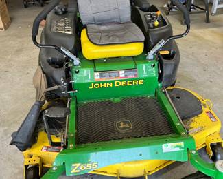  John Deere zero turn Z655 lawn mower 54” cut - 324 hours - --  Highest bid over $2500.00 thru Friday at 3:00 pm
