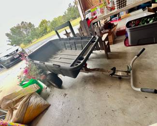 Lifetime Yard cart with hitch  -  -  Available to purchase today