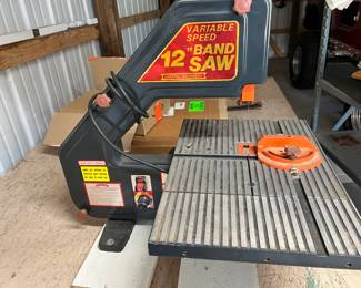 12" Variable Speed Band Saw  --  Available to purchase today