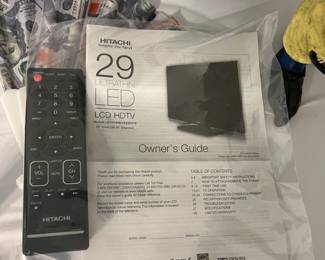 Hitachi 29" Ultrathin LED LCD HDTV w/remote