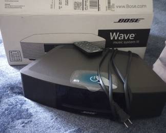 There are two Bose systems in new condition at the sale