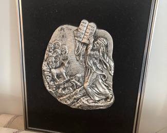 Signed Batia Adith Judaica Jewish Sculpture Art 91