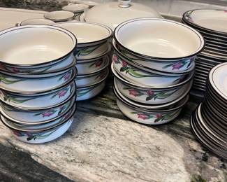 Lenox Midnight Blossoms China