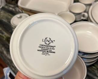 Lenox Midnight Blossoms China