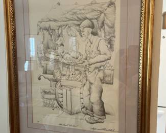 "The Fruit Vendor" Seymour Rosenthal