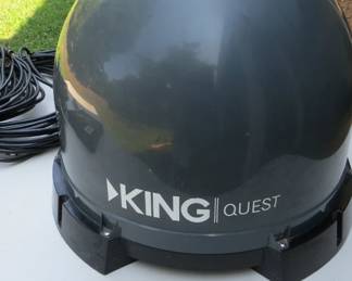 King Quest Satellite Tracking TV Antenna