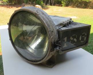 Rail Road Steam Engine Headlight