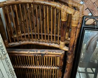 Folding Bamboo Chairs