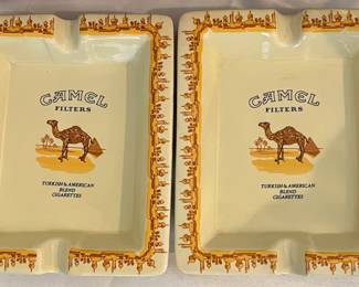 Vintage Camel Ashtrays